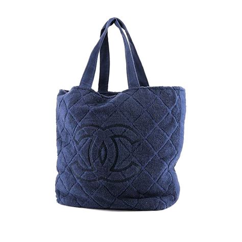 shopping bag chanel tessuto